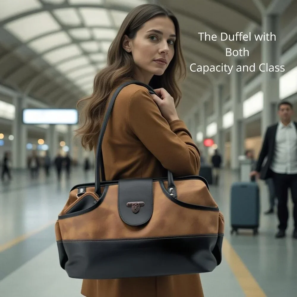 Carry On Duffel For Women - Picture 4 of 9